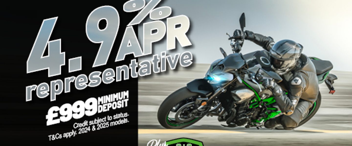 Ride away on your dream Kawasaki this New Year